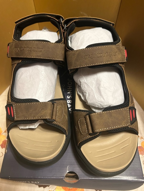 St. John's Bay Other - St John's Bay Men's Strap Sandals SJB Huron Size 12M New In Box
